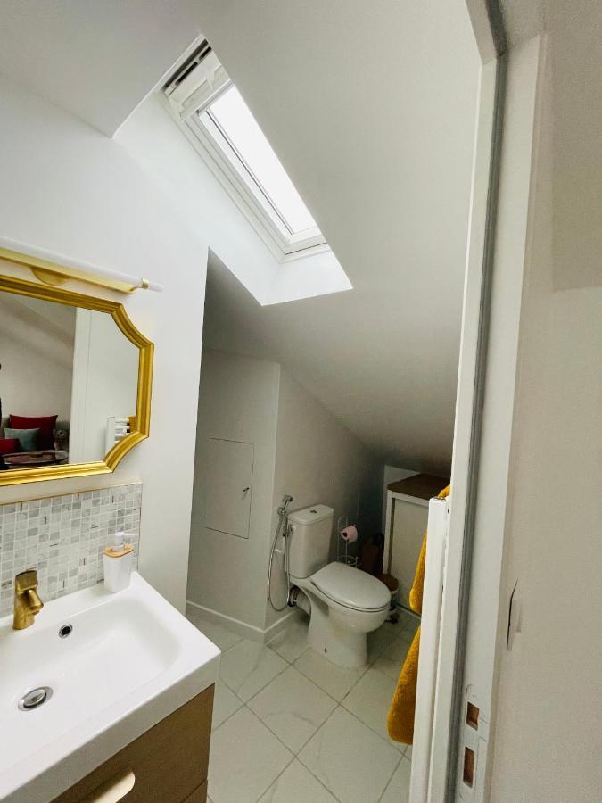 Appartement Charmant Et Lumineux Villejuif Exterior foto